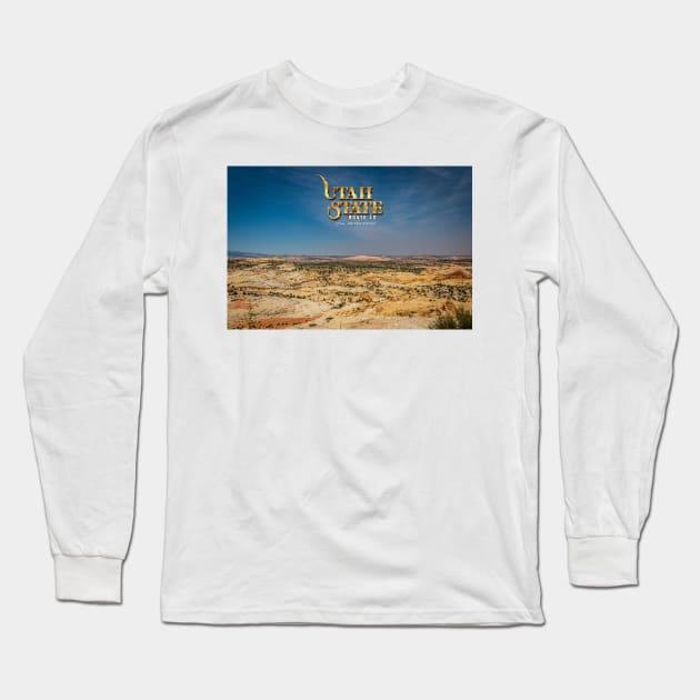 Utah State Route 12 Scenic Drive Long Sleeve T-Shirt by Gestalt Imagery